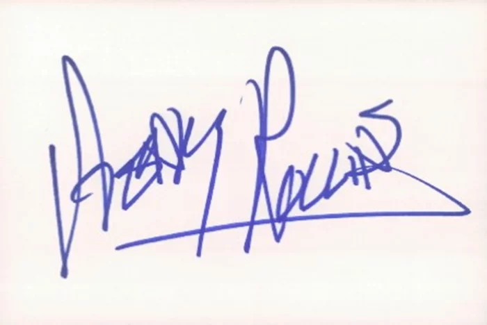 Henry Rollins autograph