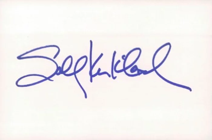 Sally Kirkland autograph