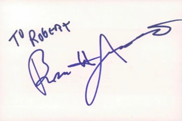 Brion James autograph