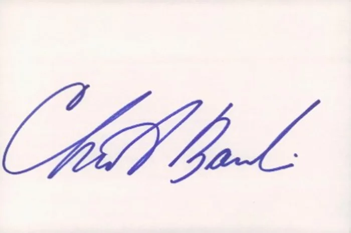 Christine Baranski autograph
