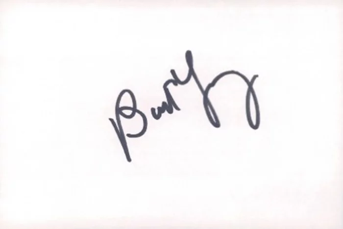 Burt Young autograph
