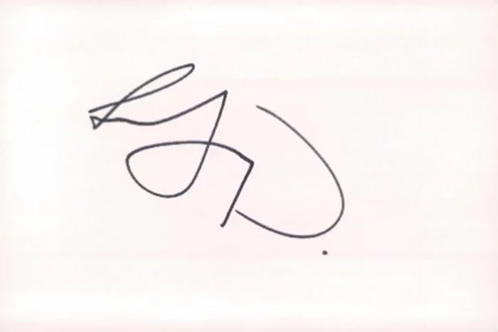 Ivanka Trump autograph