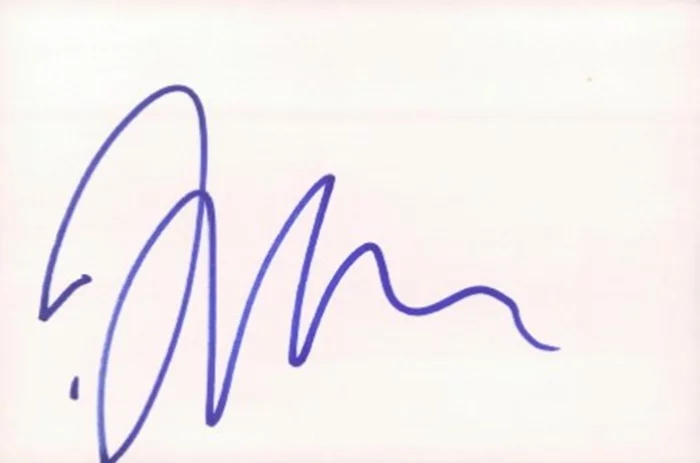 Michael Mann autograph