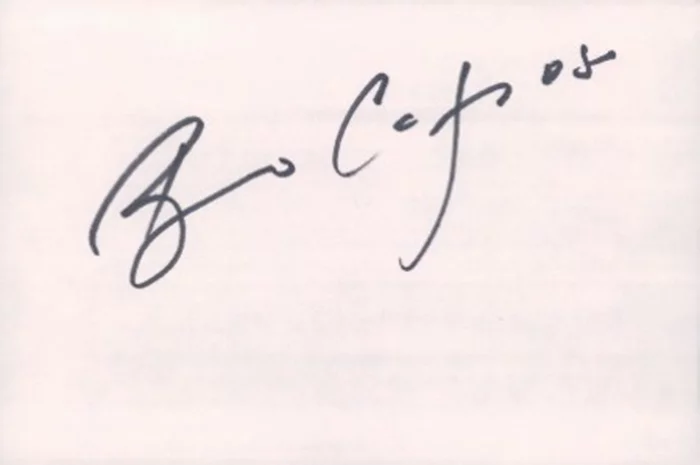 Bruno Campos autograph