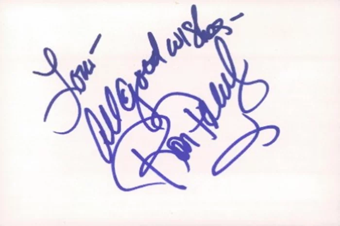 Ron Palillo autograph
