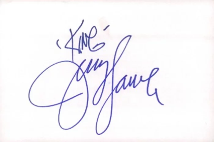 Jerry 'The King' Lawler autograph