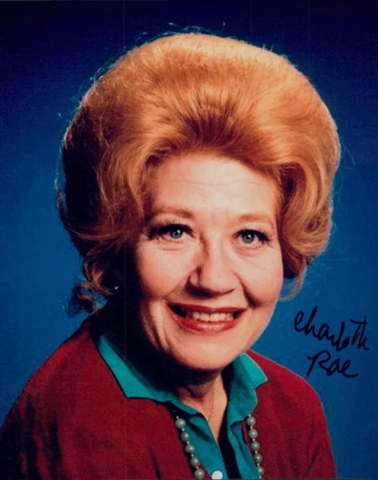 Charlotte Rae autograph