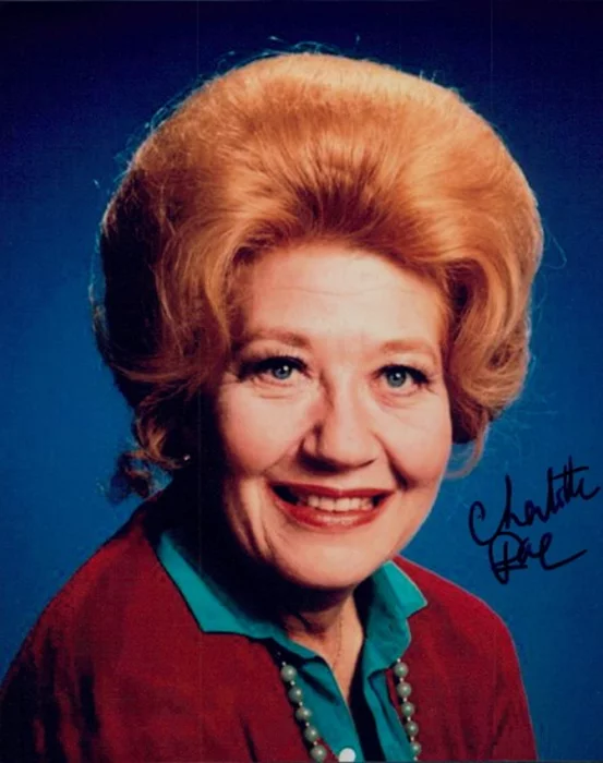 Charlotte Rae autograph