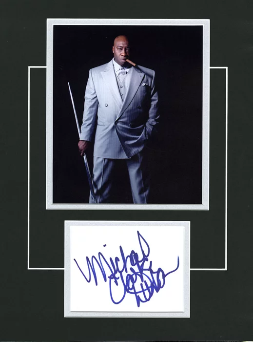 Michael Clarke Duncan autograph