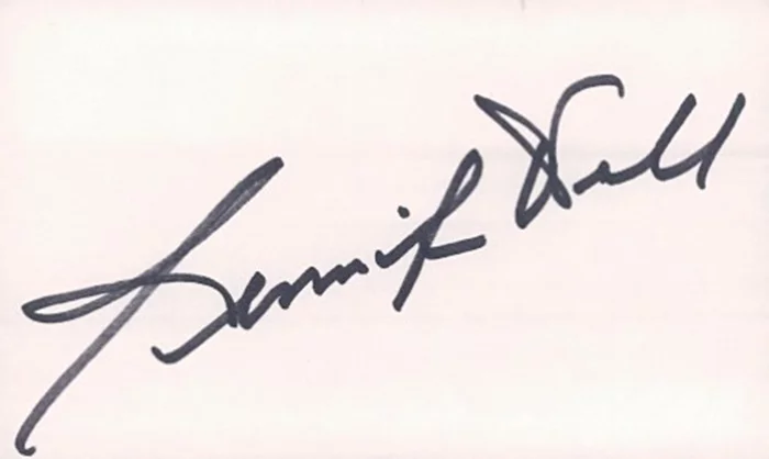 Jennifer O'Neill autograph