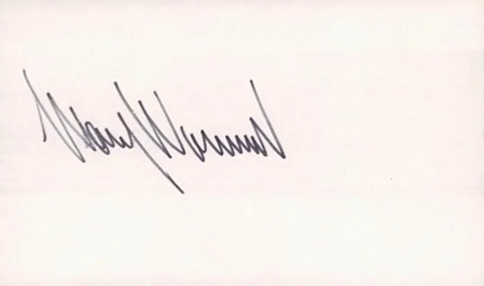 Mary Woronov autograph