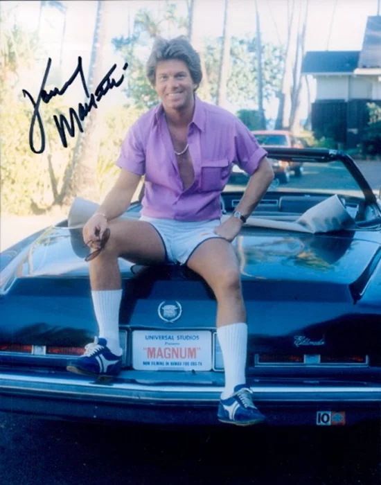Larry Manetti autograph