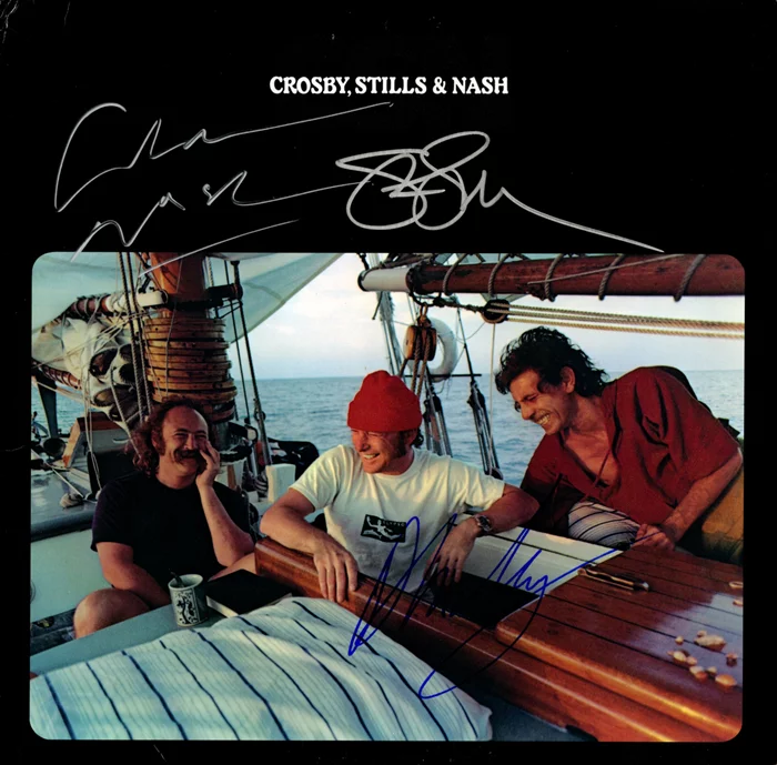 Crosby, Stills and Nash autograph