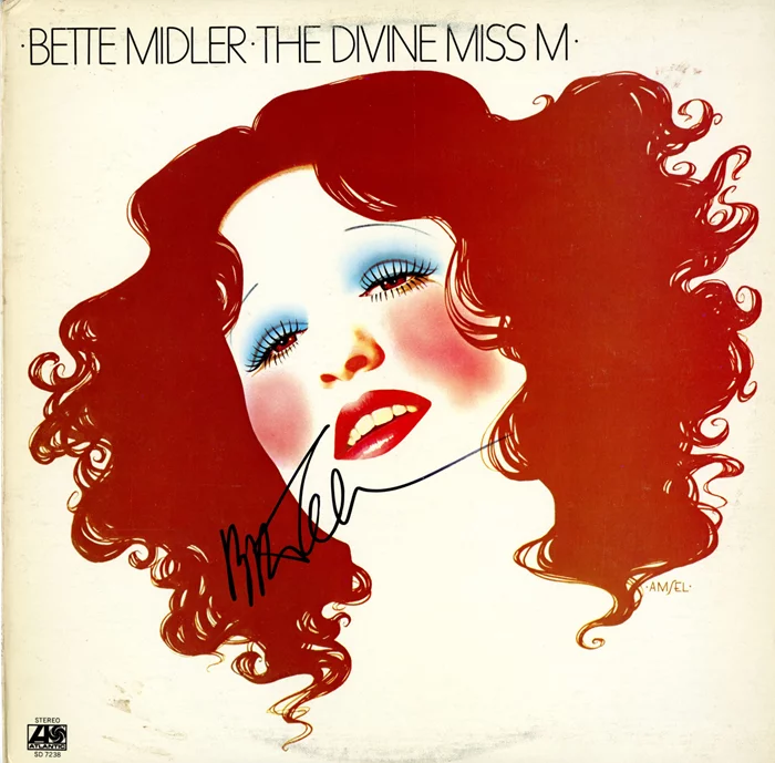 Bette Midler autograph