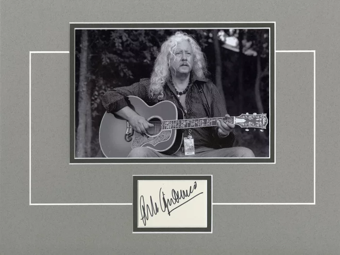 Arlo Guthrie autograph