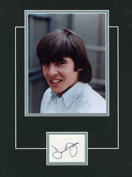 Davy Jones autograph
