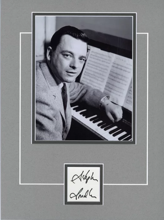 Stephen Sondheim autograph