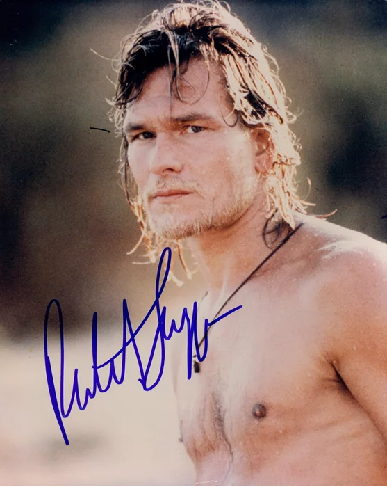 Patrick Swayze autograph