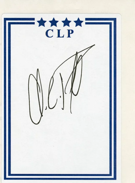 Colin Powell autograph