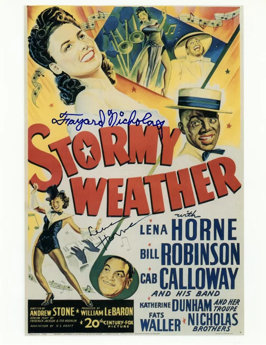 Stormy Weather autograph