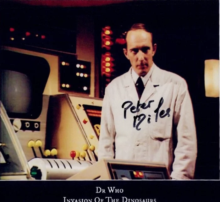 Peter Miles autograph