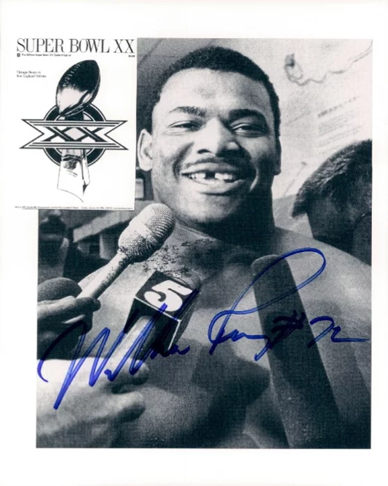 William 'The Fridge' Perry autograph