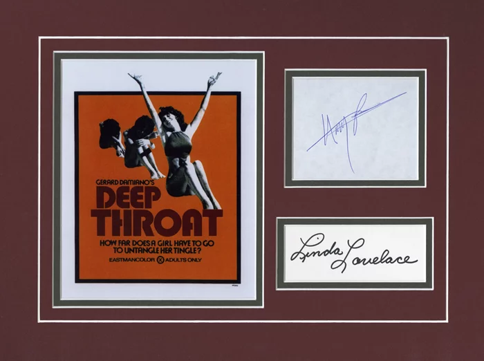 Deep Throat autograph
