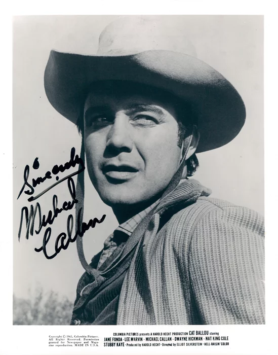 Michael Callan autograph