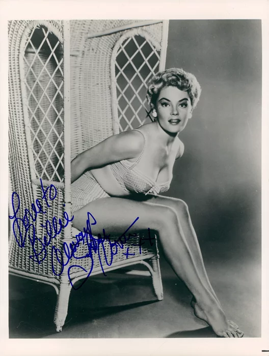 Sheree North autograph