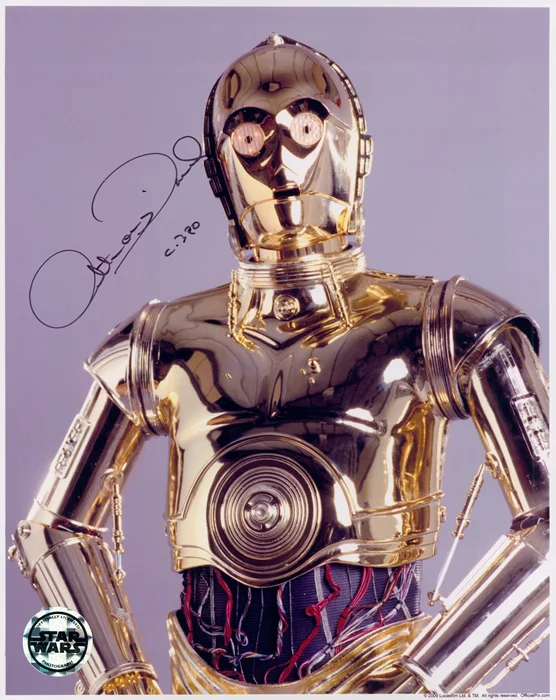 Anthony Daniels autograph
