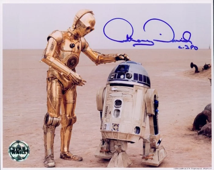 Anthony Daniels autograph