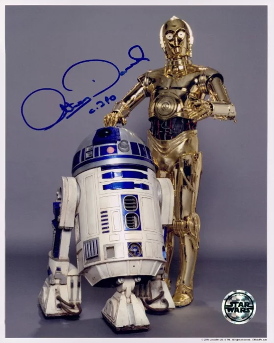 Anthony Daniels autograph