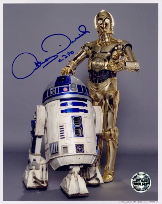 Anthony Daniels autograph