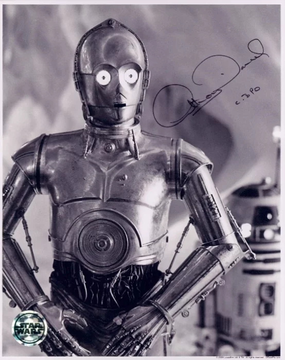 Anthony Daniels autograph