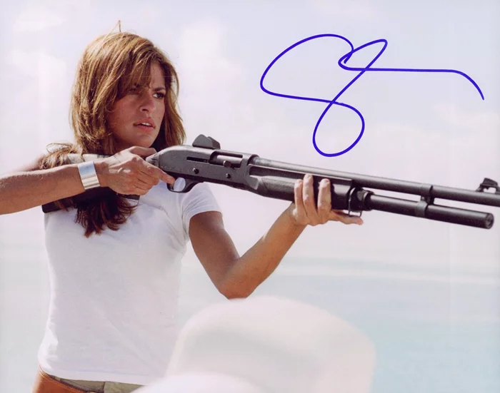 Eva Mendes autograph