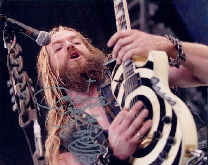 Zakk Wylde autograph