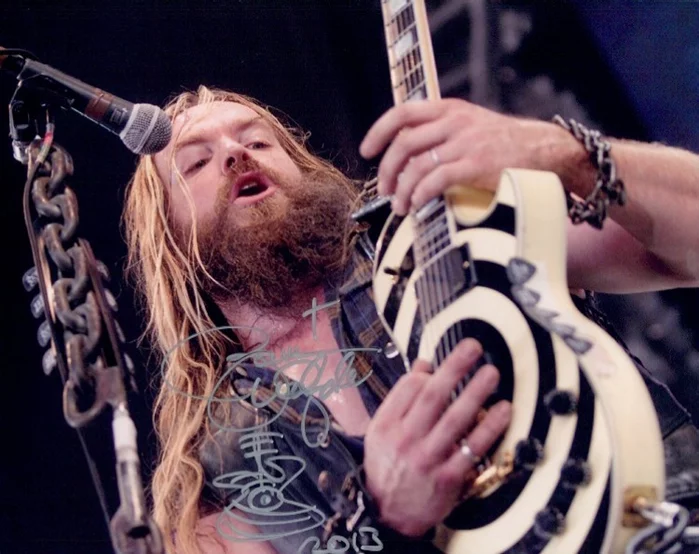 Zakk Wylde autograph
