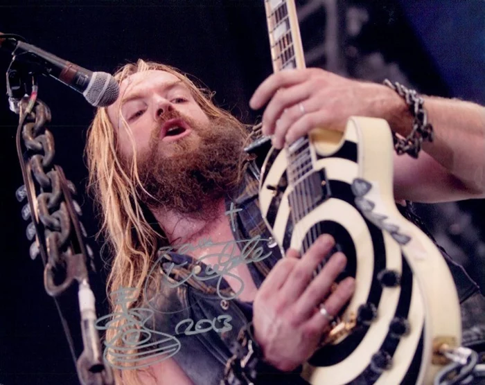 Zakk Wylde autograph