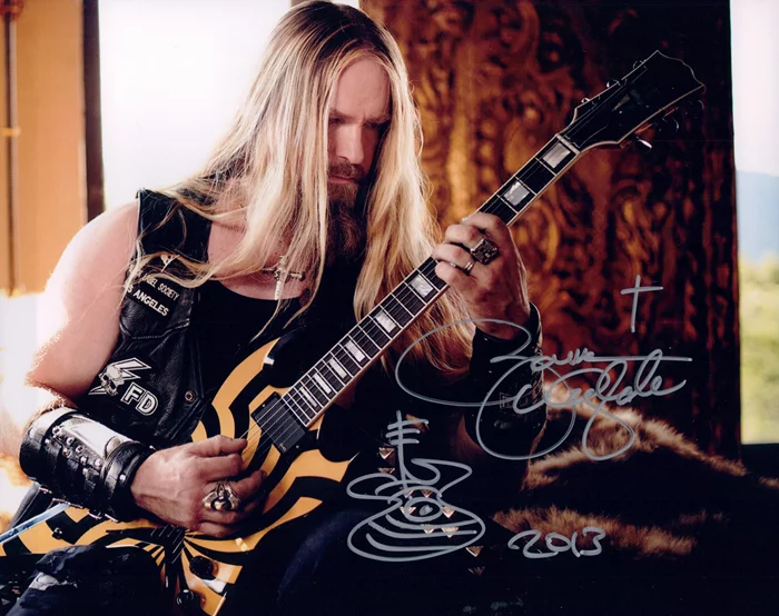 Zakk Wylde autograph