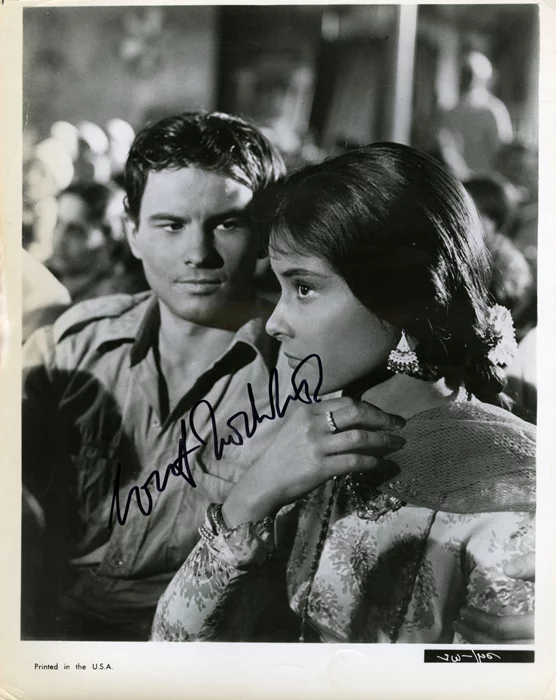 Horst Buchholz autograph