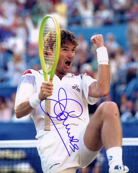 Jimmy Connors autograph
