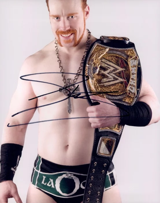 Sheamus autograph