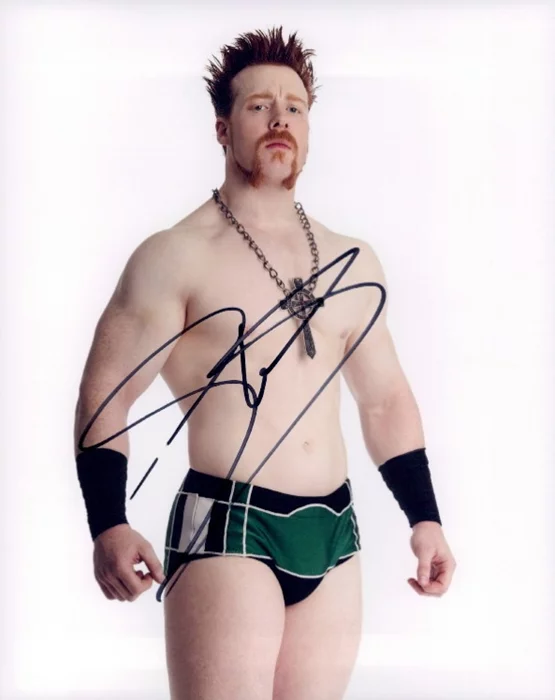 Sheamus autograph