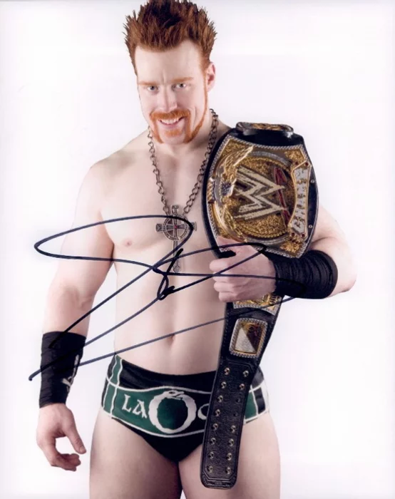 Sheamus autograph
