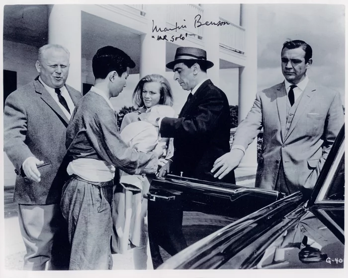 Martin Benson autograph