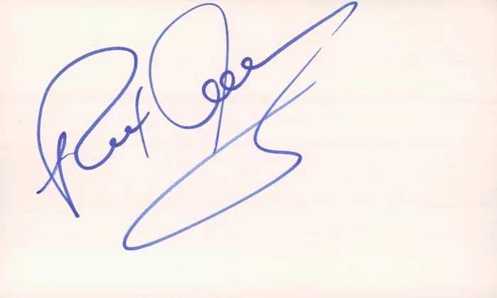 Rex Allen autograph