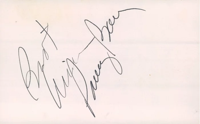 Parley Baer autograph