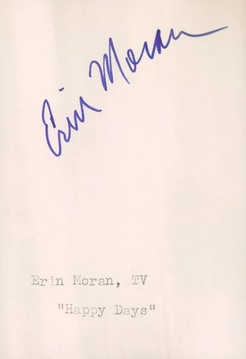 Erin Moran autograph