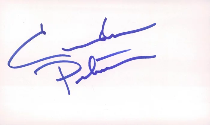 Cassandra Peterson autograph
