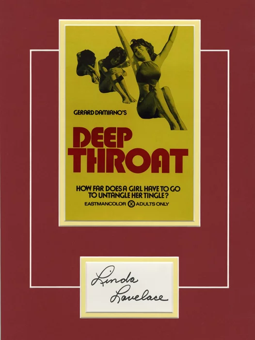 Deep Throat autograph